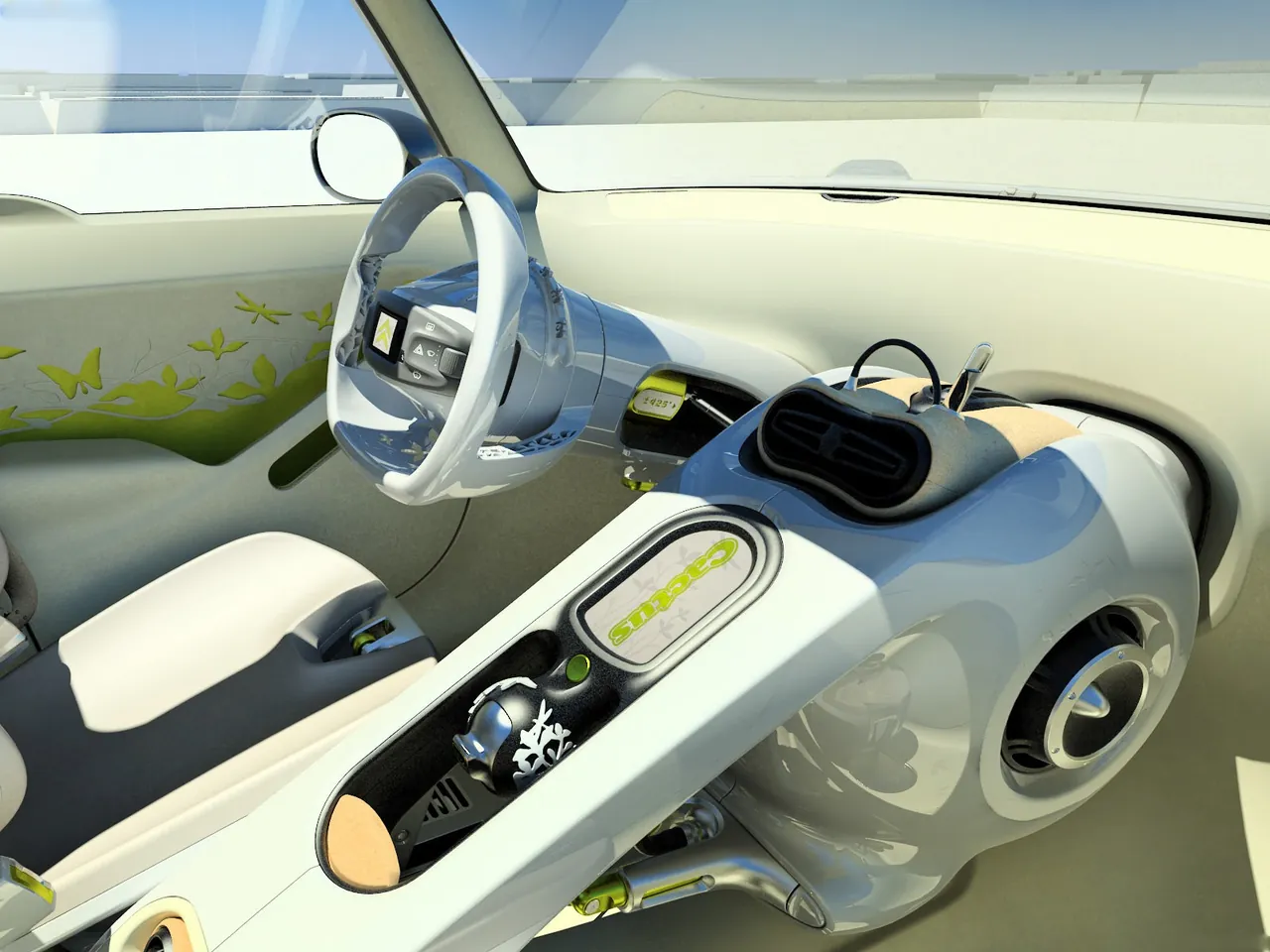 Citroen C-Cactus Concept (2007) – interiér