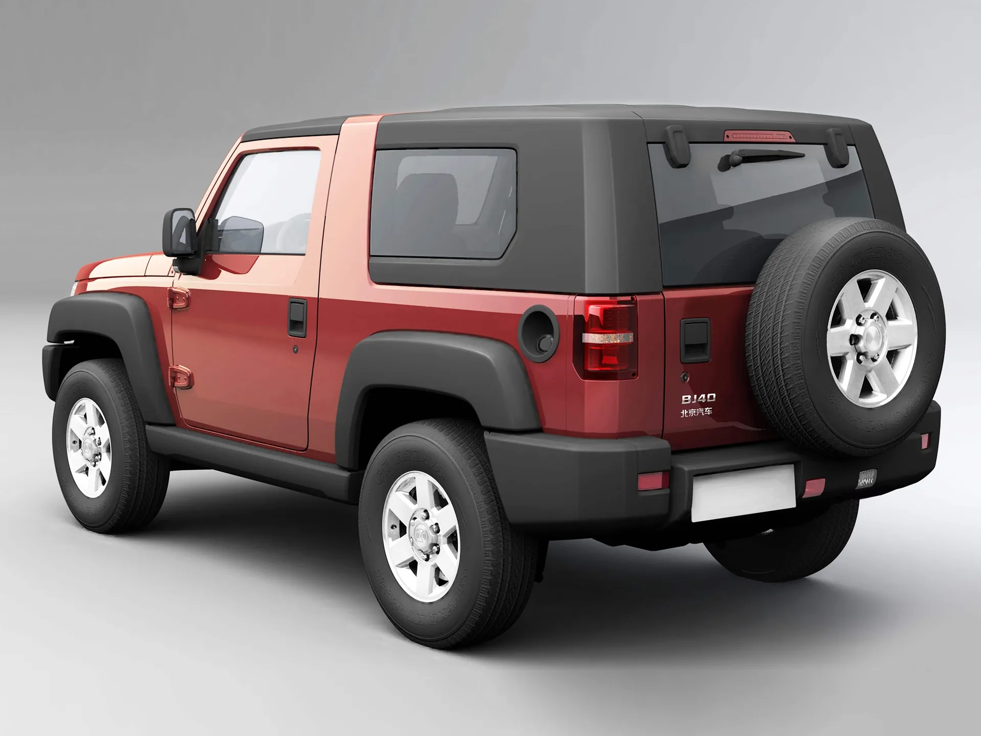 BAIC Beijing BJ40 (2014) - Rear Three-Quarter