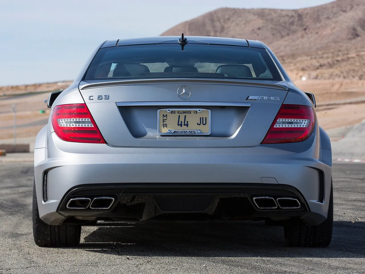 Mercedes-Benz C63 AMG Coupe Black Series (2012) – zezadu