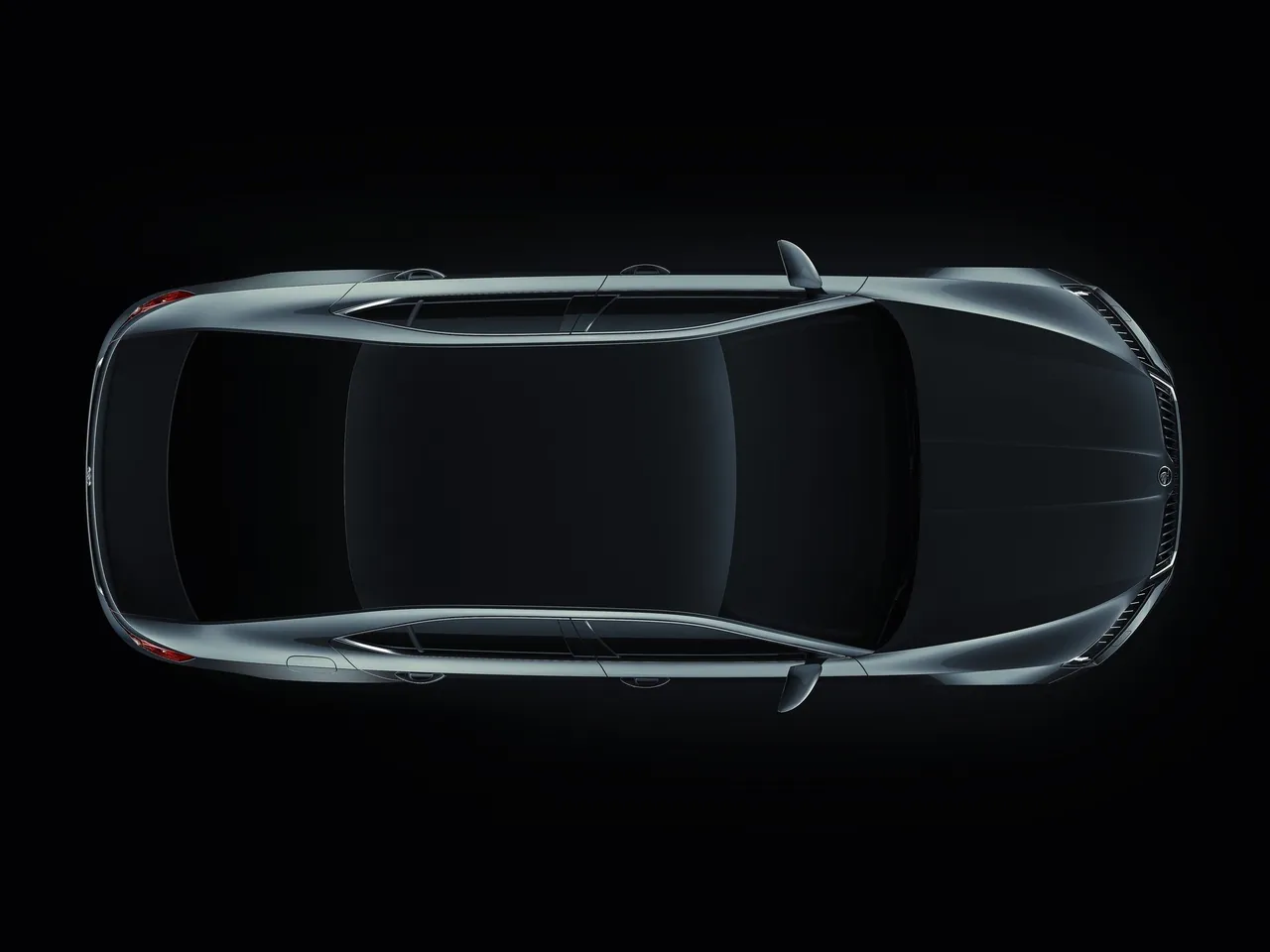 Skoda Superb (2016) – pohled shora