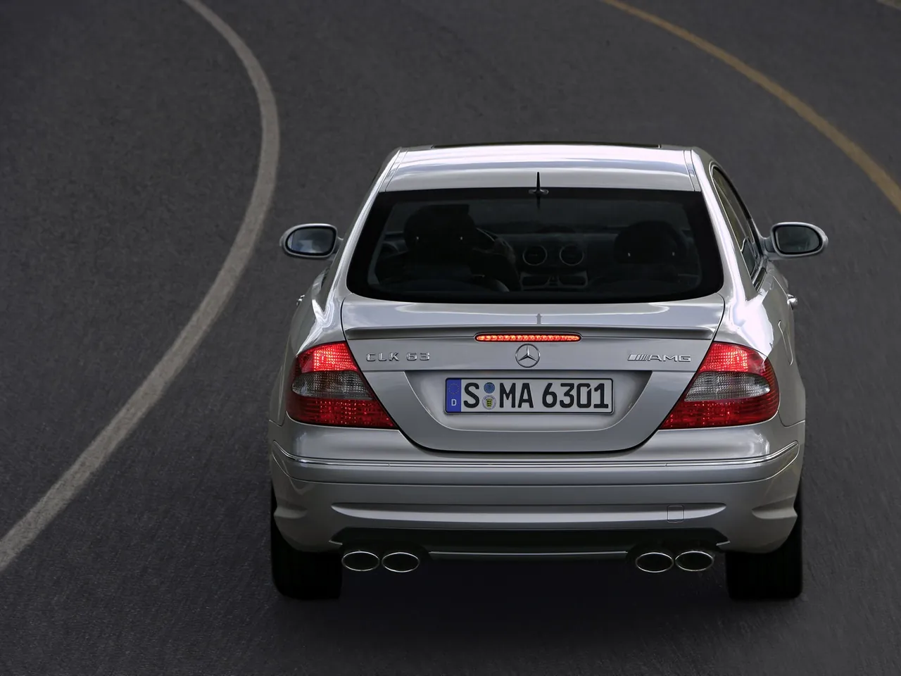 Mercedes-Benz CLK 63 AMG (2006) - Rear