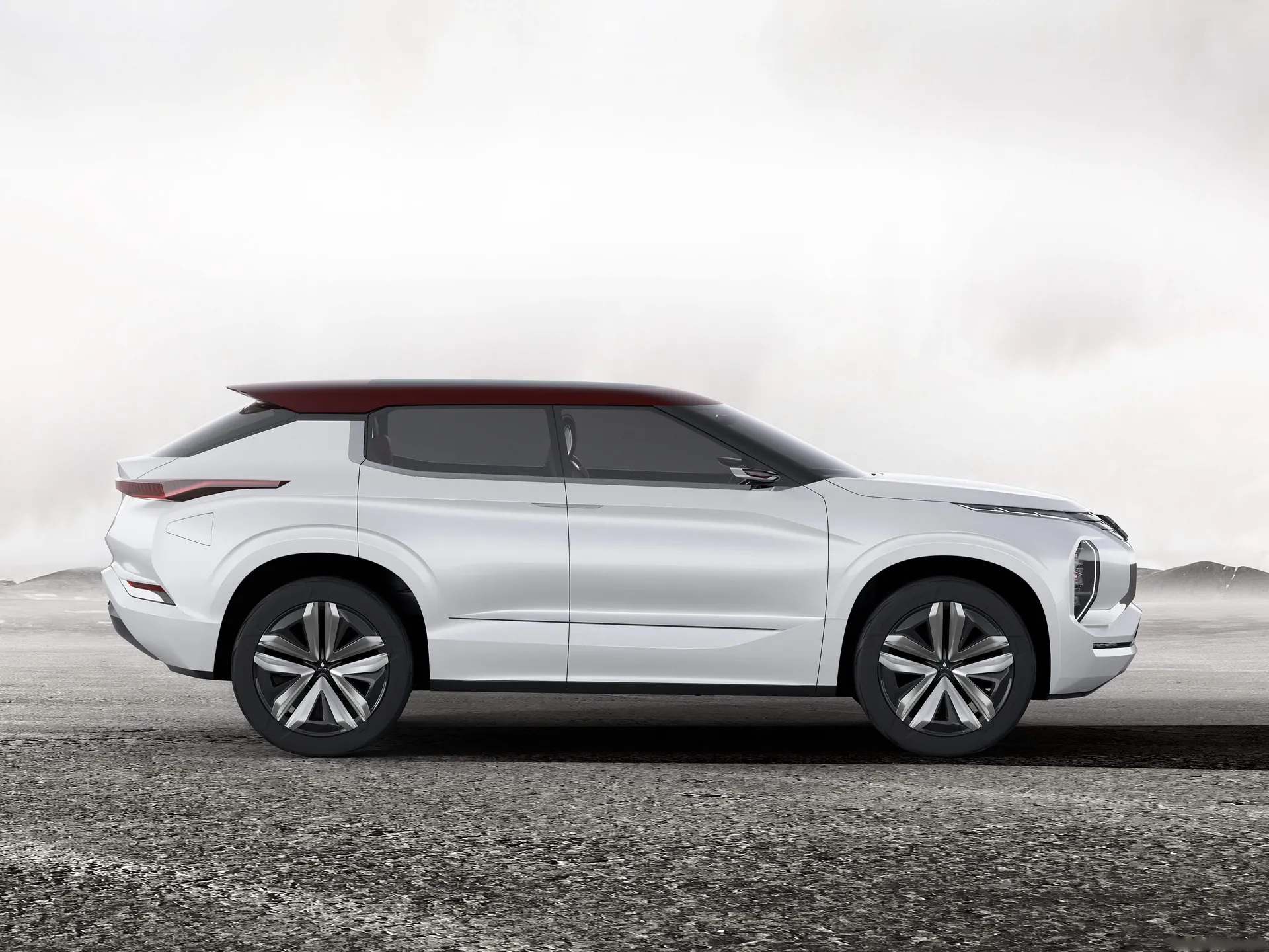 Mitsubishi GT-PHEV Concept (2016) - Side Profile