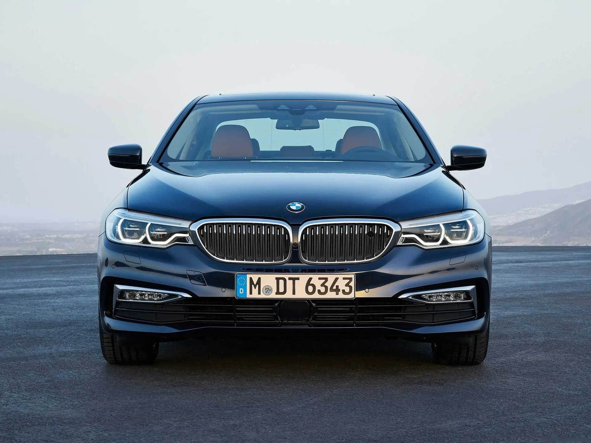 BMW 5-Series (2017) – zepředu