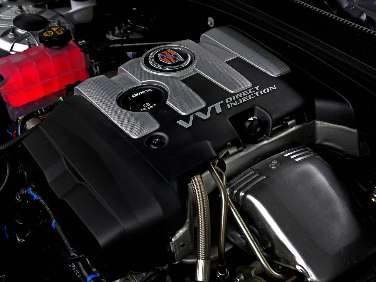 Cadillac ATS (2013) – motorový prostor