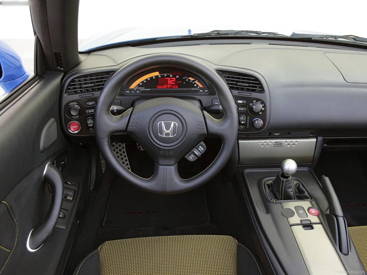 Honda S2000 CR Concept (2007) – interiér
