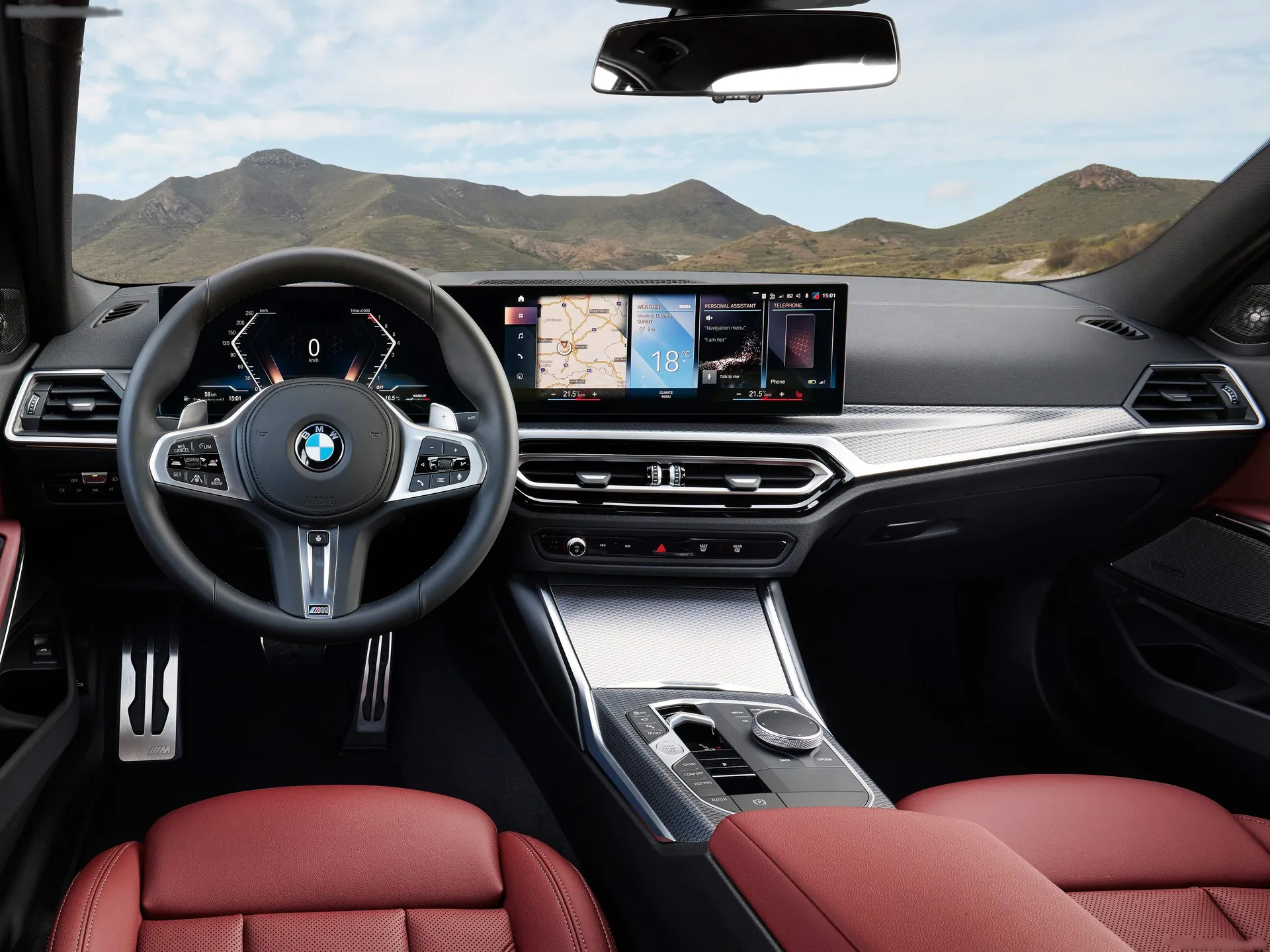 BMW 3-Series (2023) – interiér