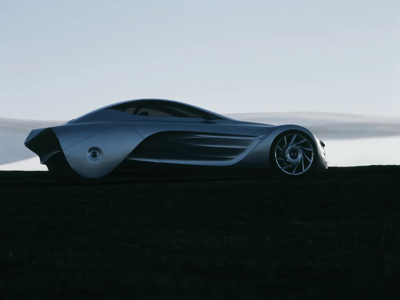 Mazda Taiki Concept (2007) – boční profil