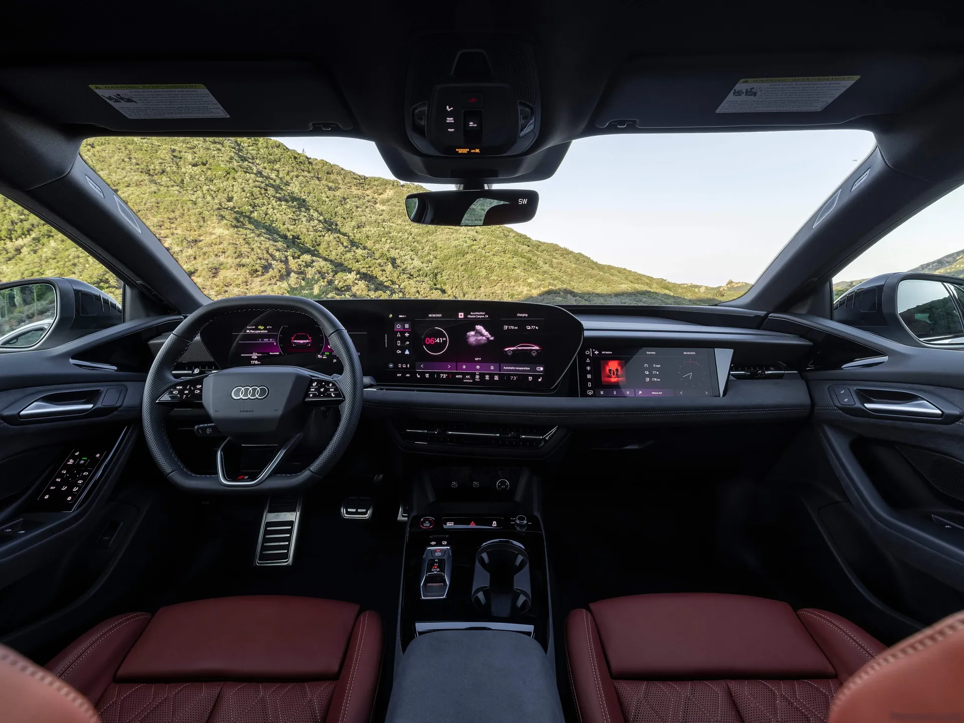 Audi S6 Sportback e-tron [US] (2025) – interiér