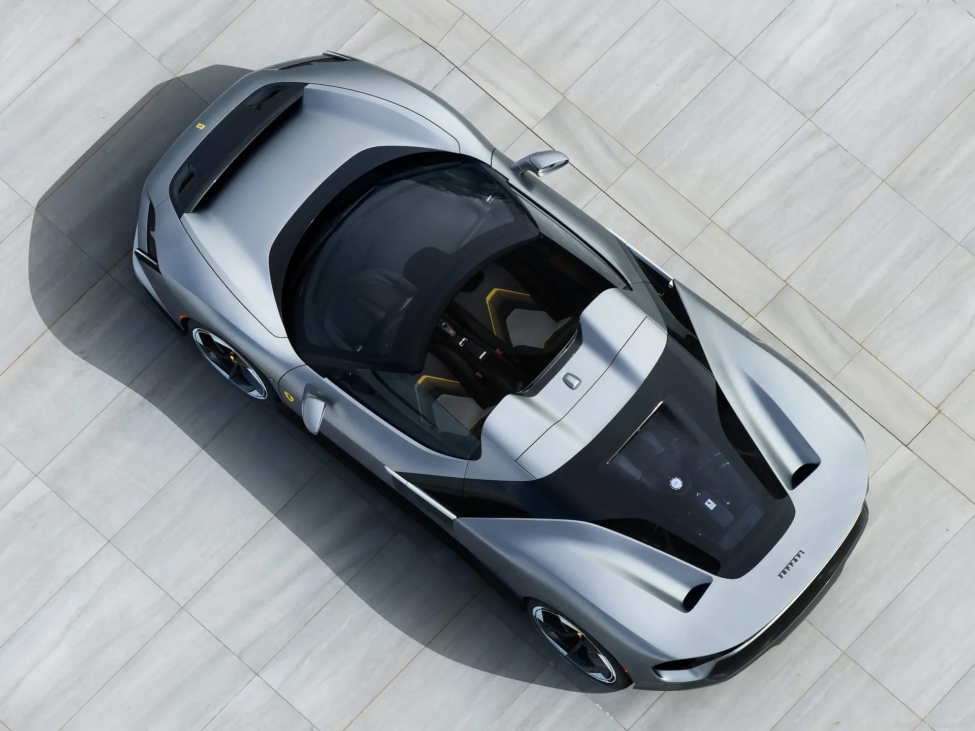 Ferrari HC25 (2026) – pohled shora