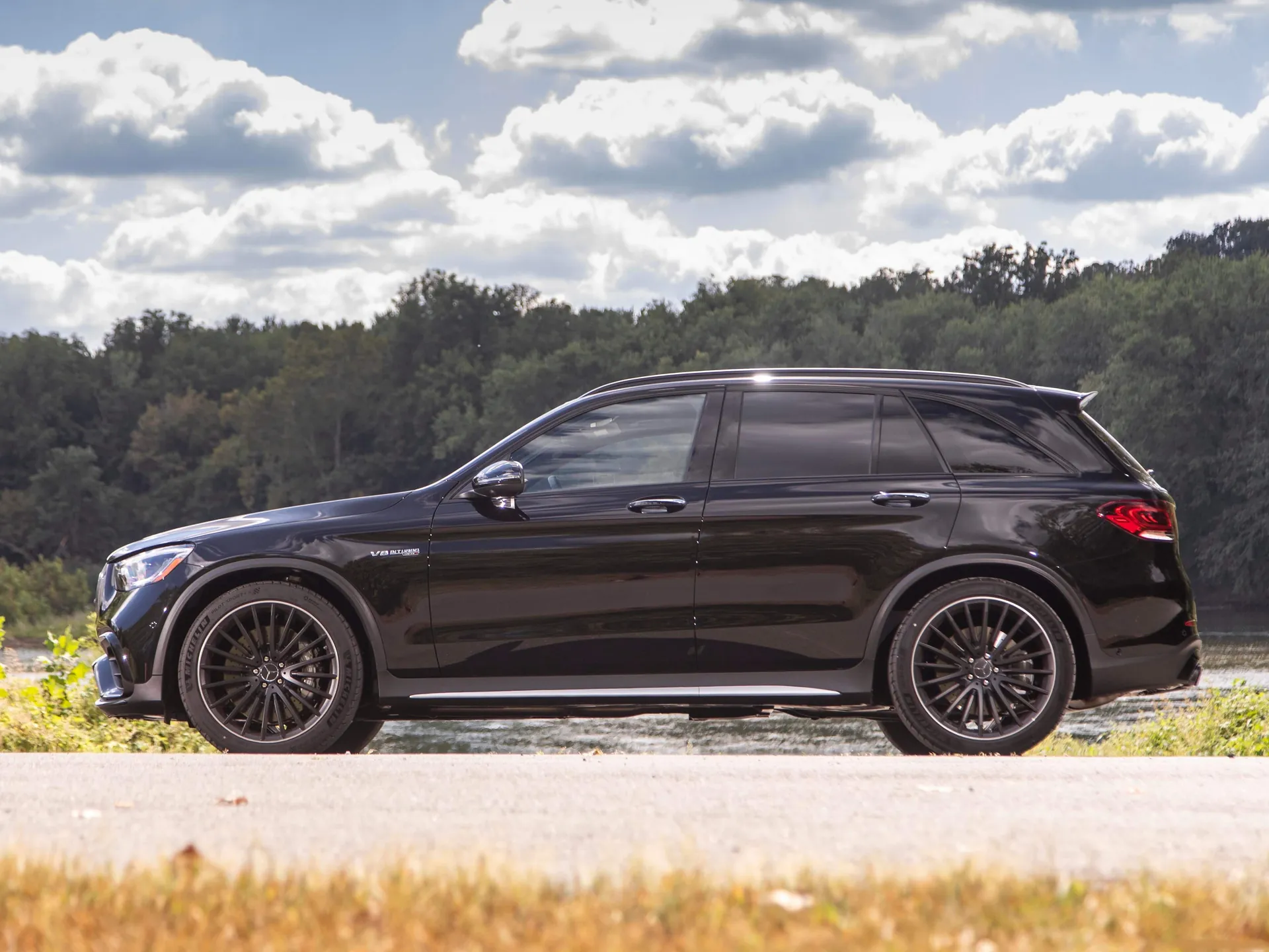 Mercedes-Benz GLC63 AMG (2020) - Side Profile