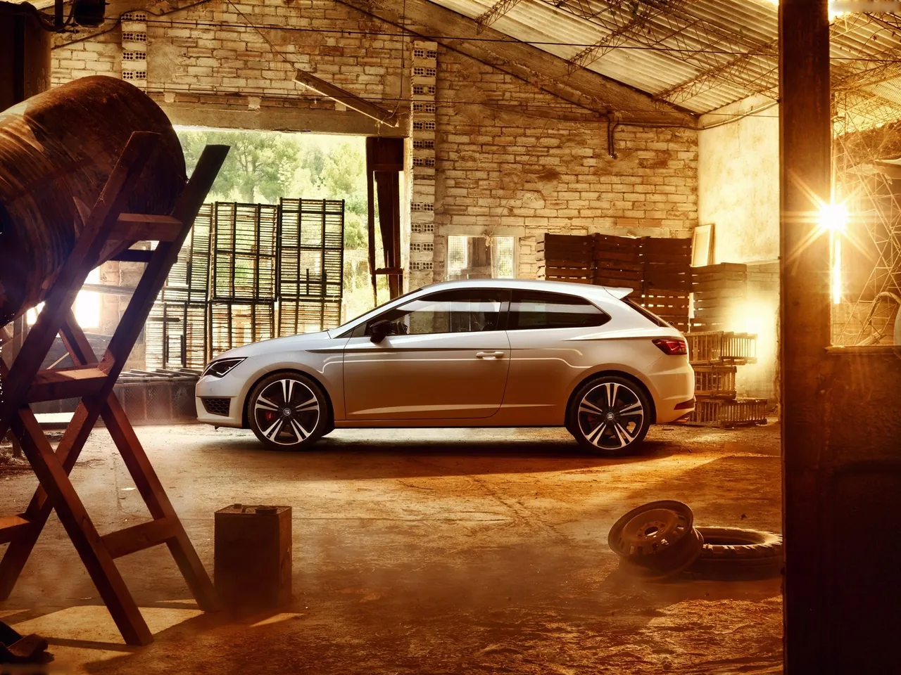 Seat Leon Cupra 290 (2016) – boční profil