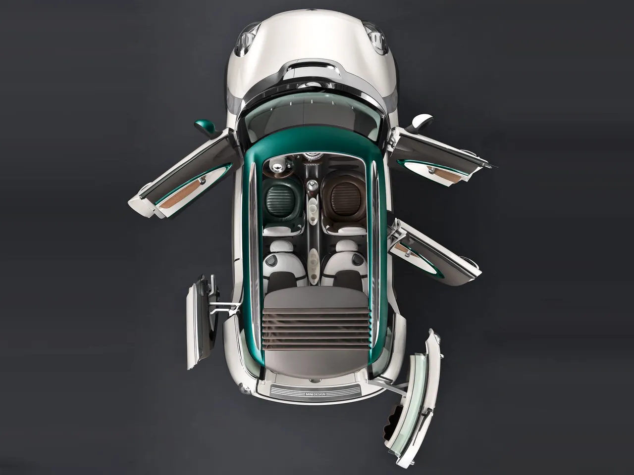 Mini Crossover Concept (2008) – pohled shora