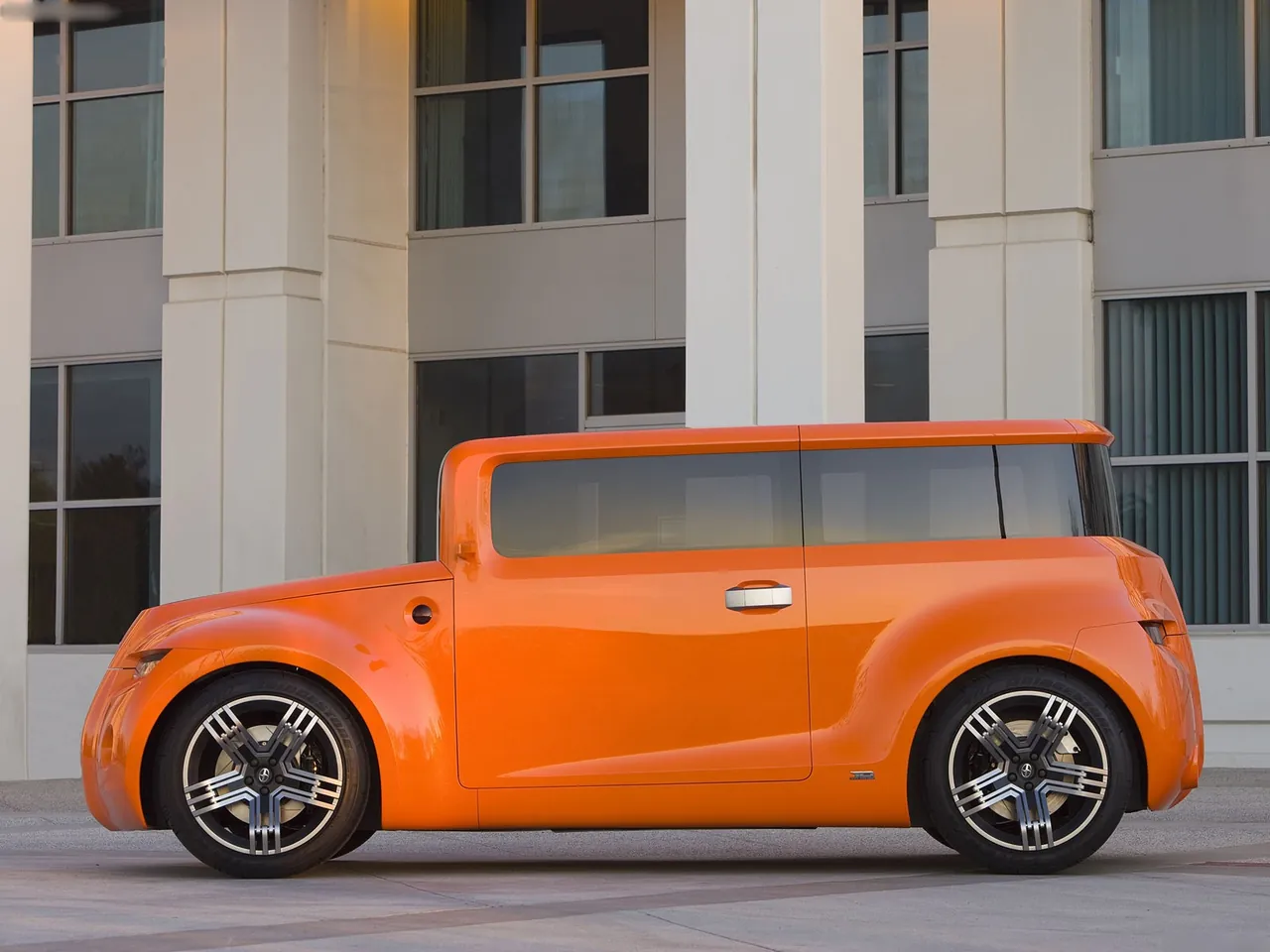 Scion Hako Coupe Concept (2008) – boční profil