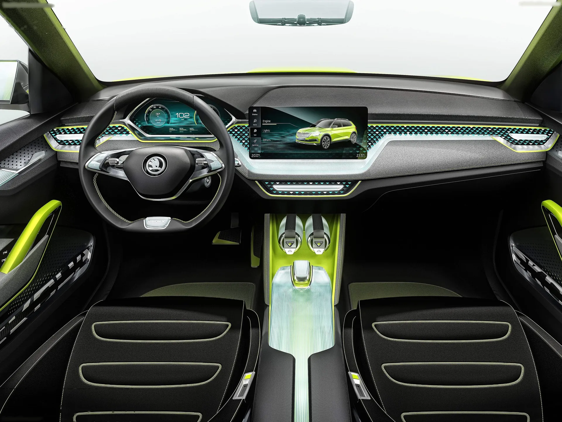 Skoda Vision X Concept (2018) – interiér