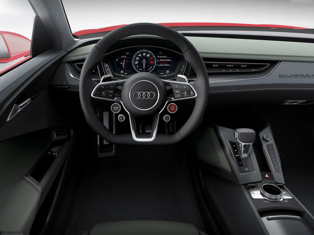 Audi Sport quattro Laserlight Concept (2014) – interiér