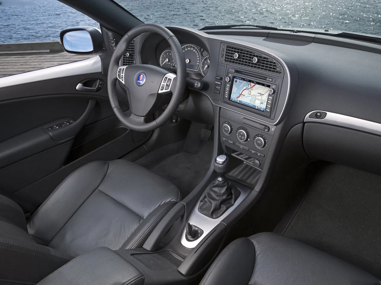 Saab 9-3 (2008) – interiér