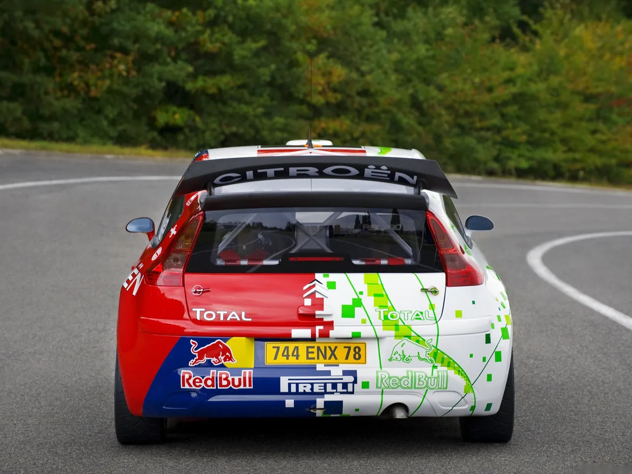 Citroen C4 WRC HYmotion4 Concept (2008) – zezadu