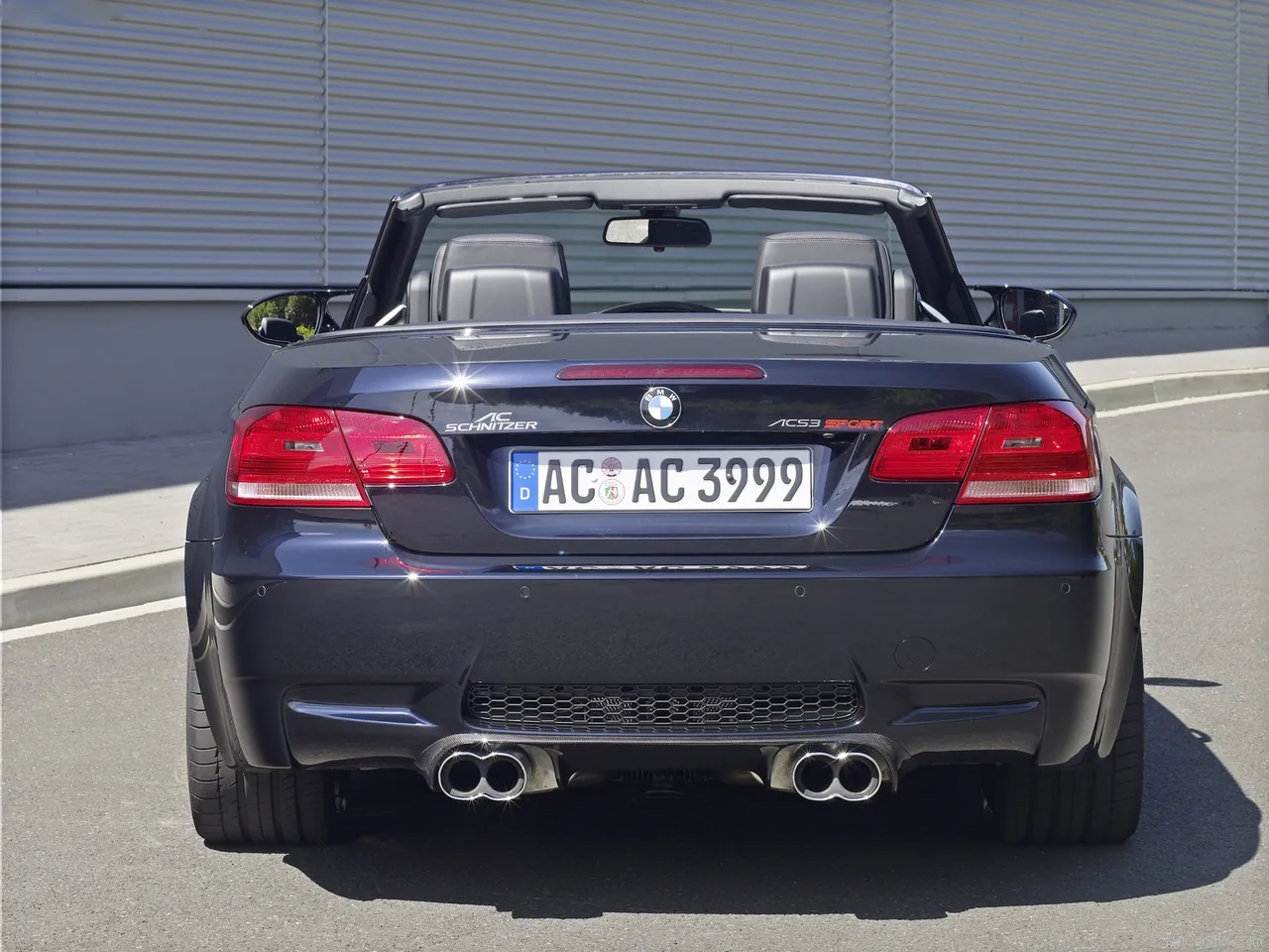 AC Schnitzer BMW M3 Cabrio (2008) - Rear