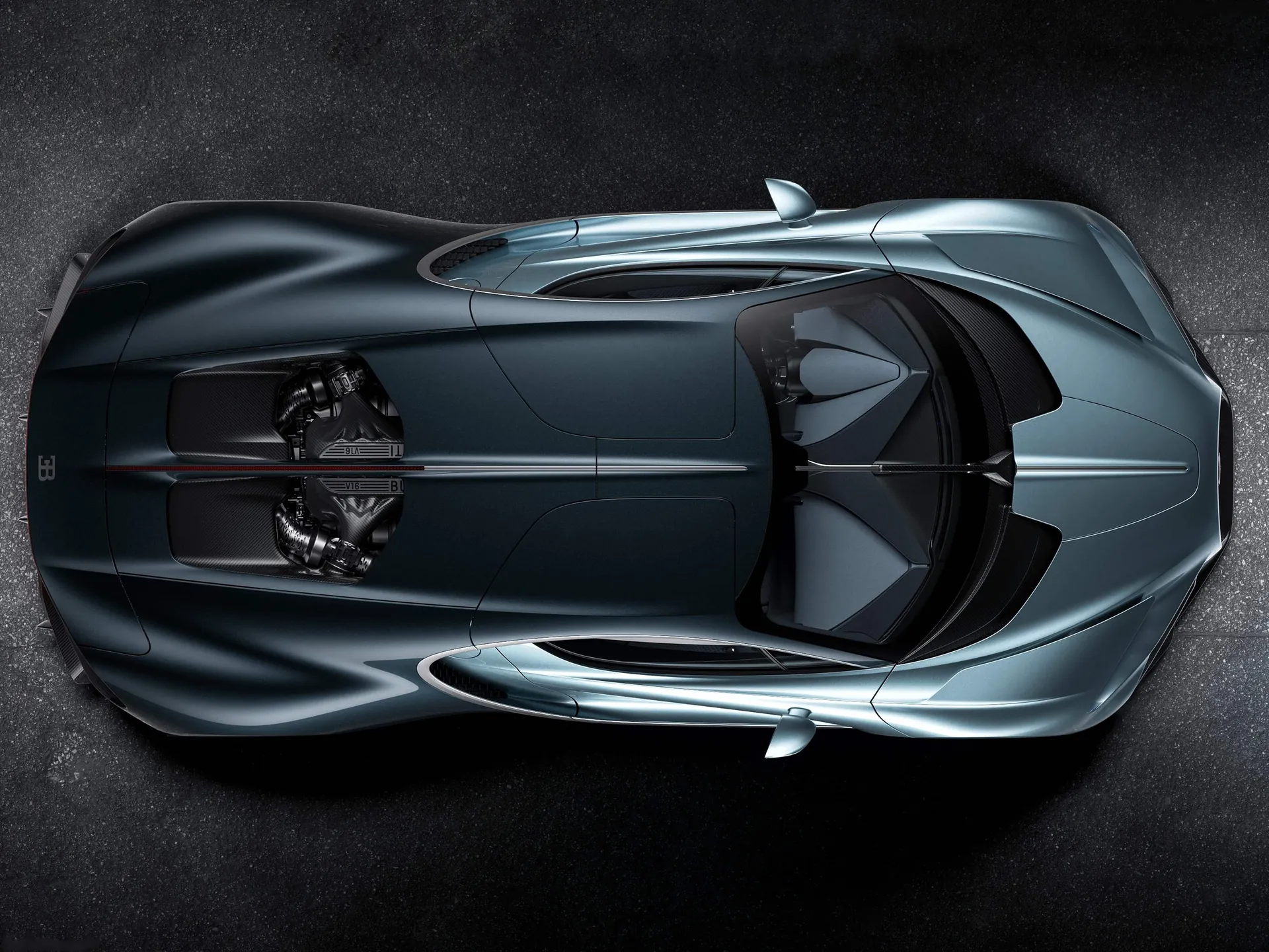 Bugatti Tourbillon (2026) - Top view