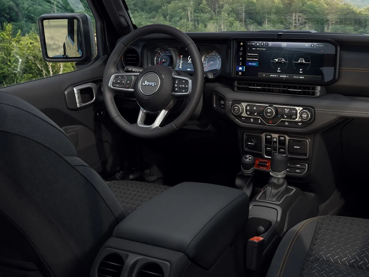 Jeep Wrangler Smoky Mountain Special Edition (2027) – interiér