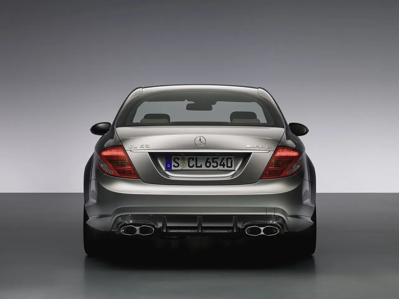 Mercedes-Benz CL65 AMG (2008) - Rear