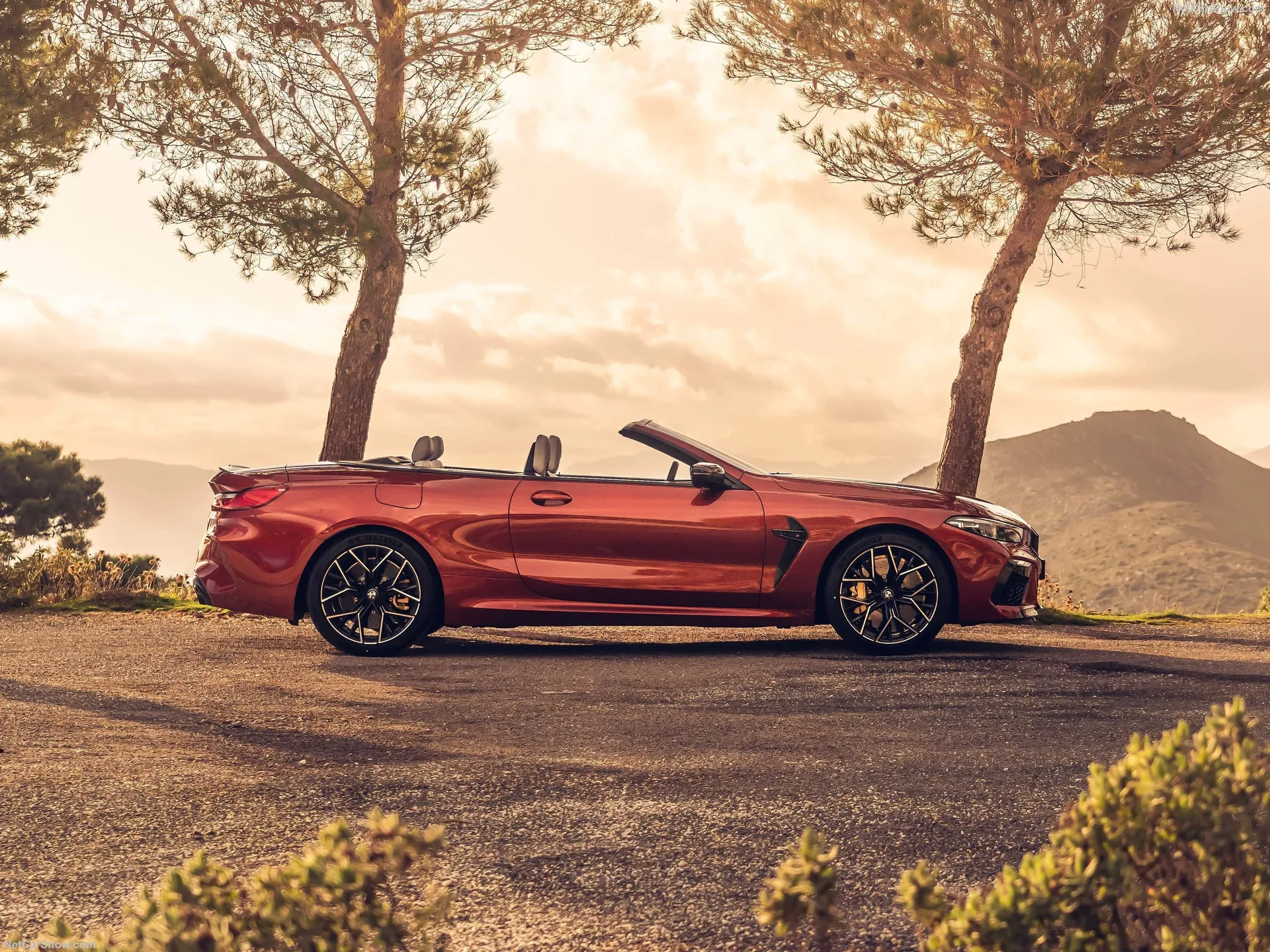 BMW M8 Competition Convertible [UK] (2020) - Side Profile