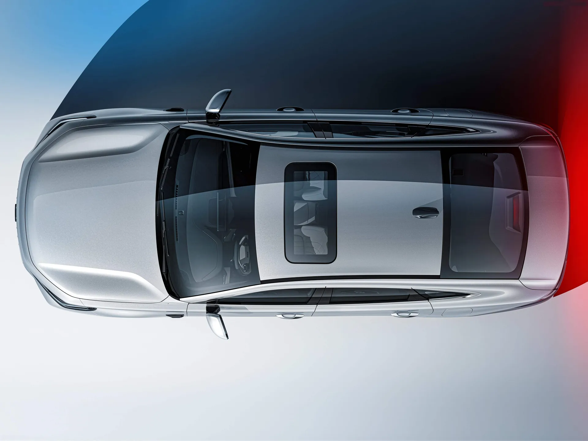 Geely Galaxy Starshine 6 (2026) – pohled shora