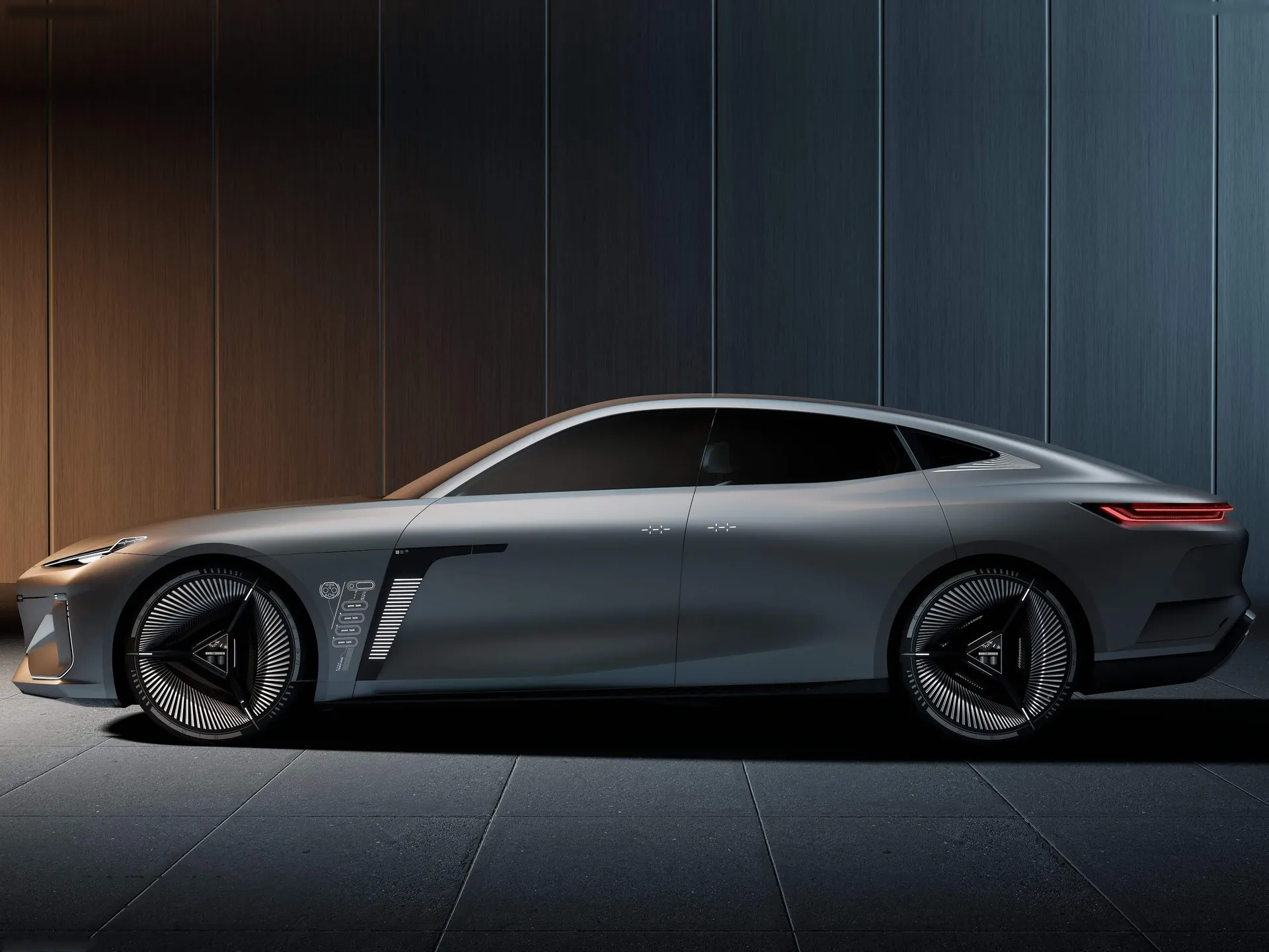 Geely Galaxy Light Concept (2023) – boční profil