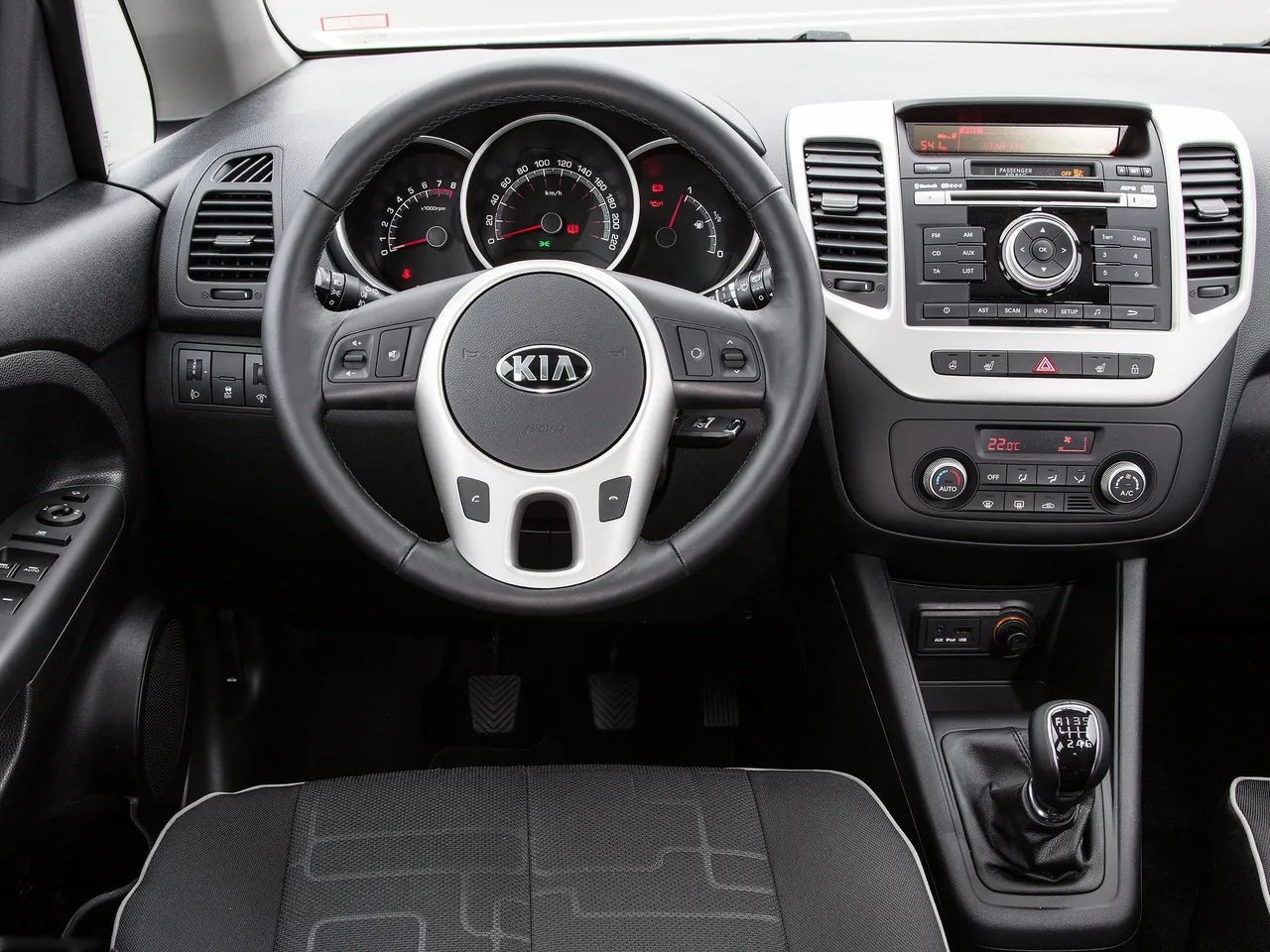Kia Venga (2015) – interiér