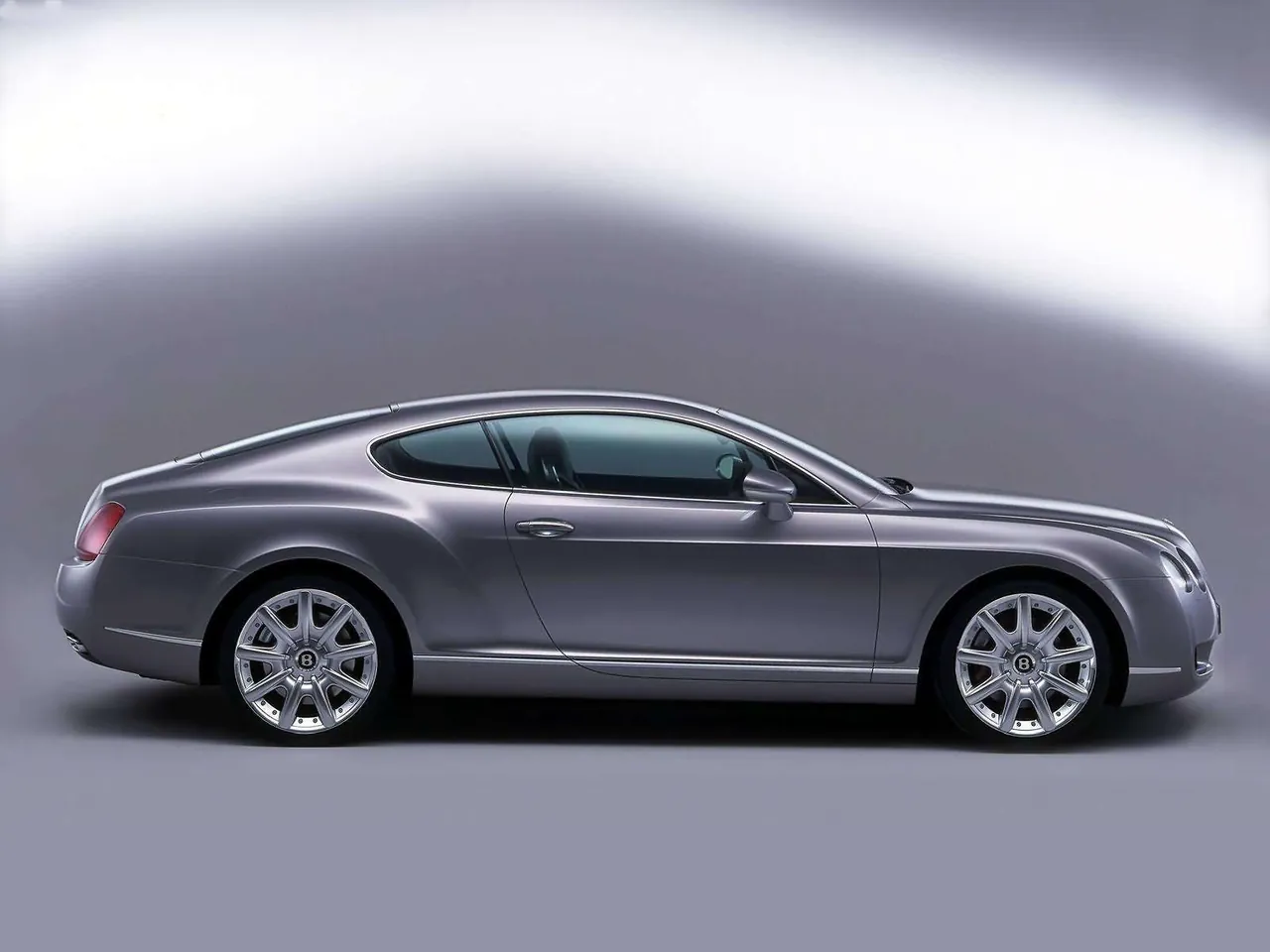 Bentley Continental GT Prototype (2002) – boční profil