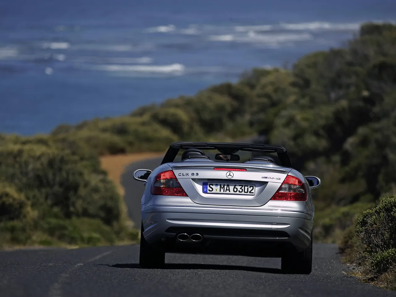 Mercedes-Benz CLK 63 AMG Cabriolet (2006) - Rear