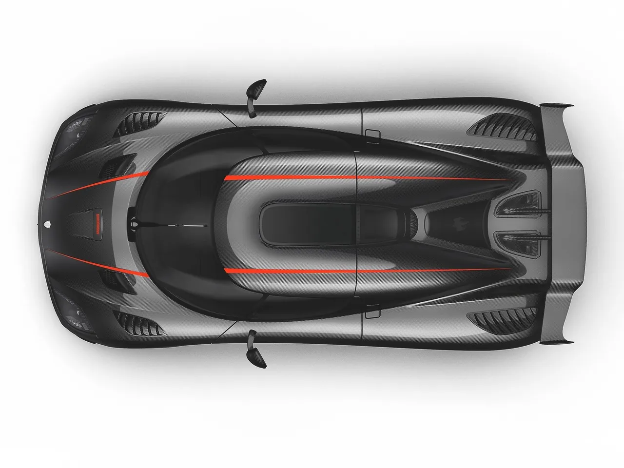 Koenigsegg Agera RS (2015) – pohled shora