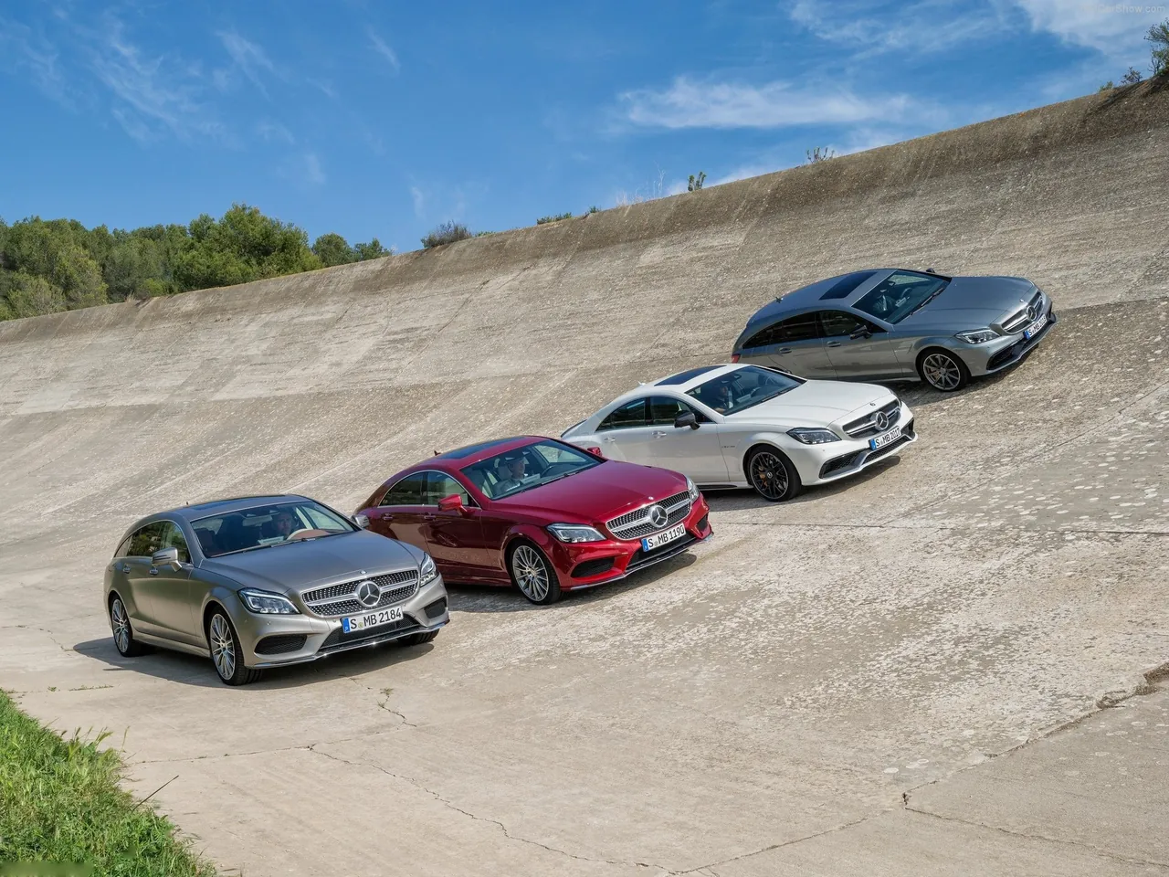 Mercedes-Benz CLS-Class (2015) – skupinový snímek