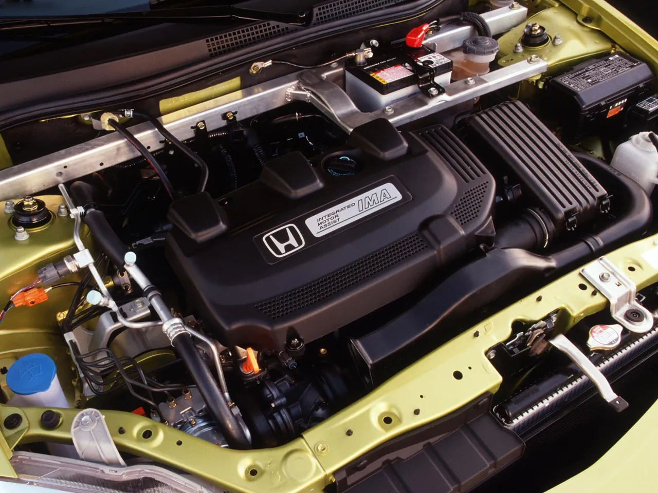 Honda Insight (2000) – motorový prostor