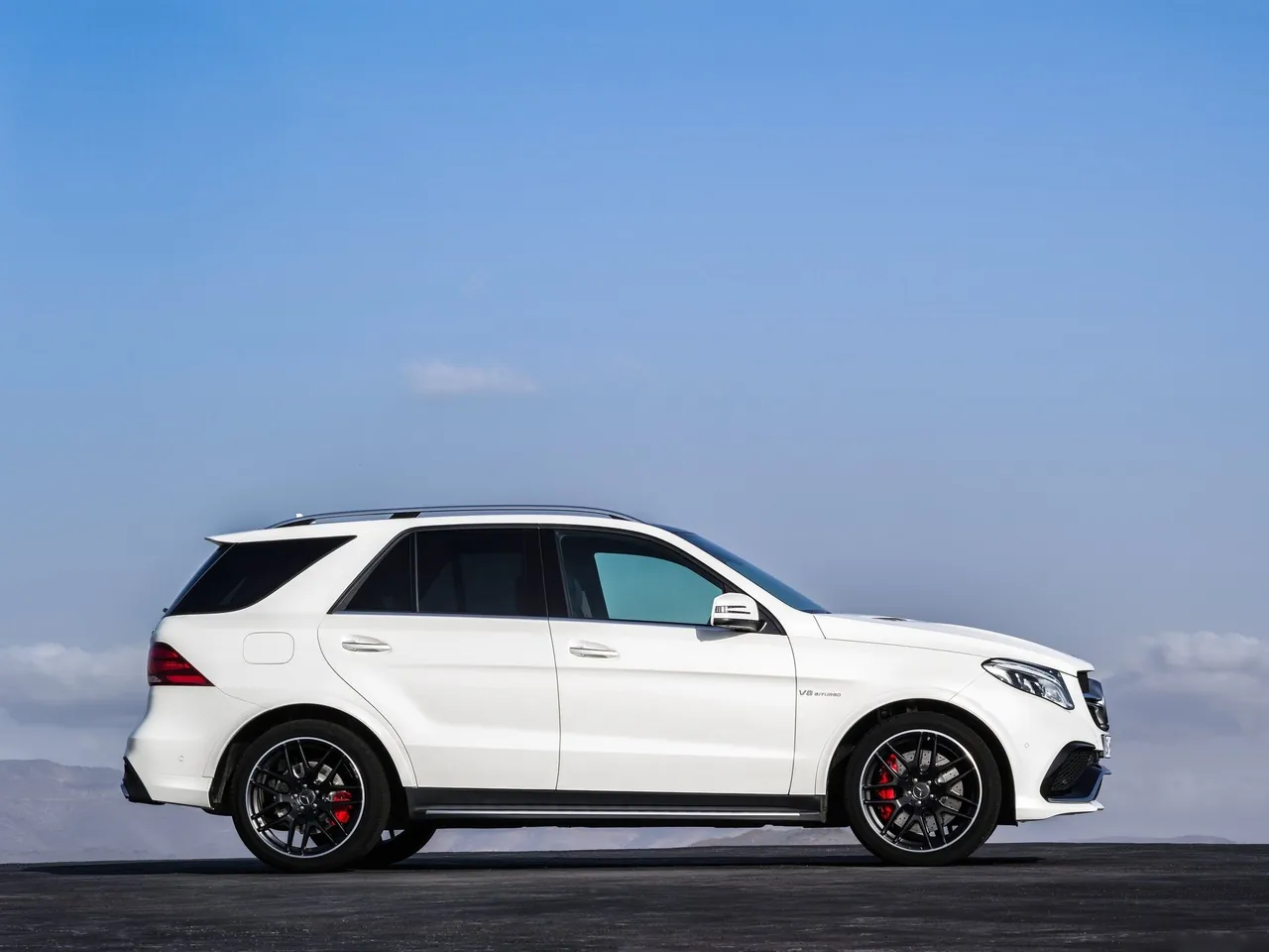 Mercedes-Benz GLE 63 AMG (2016) - Side Profile
