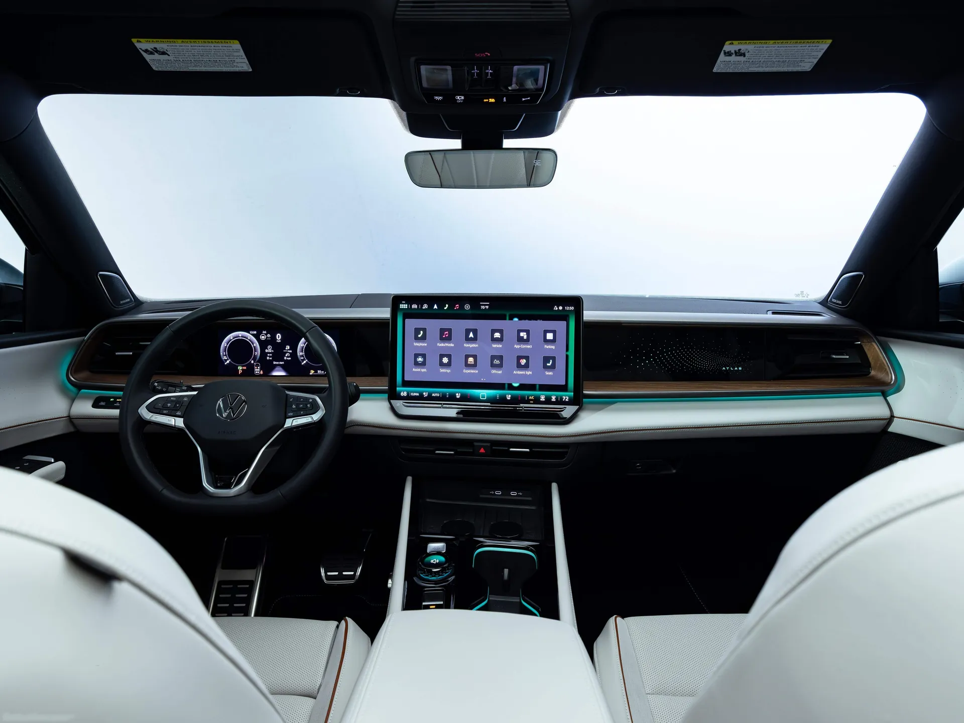 Volkswagen Atlas (2027) – interiér
