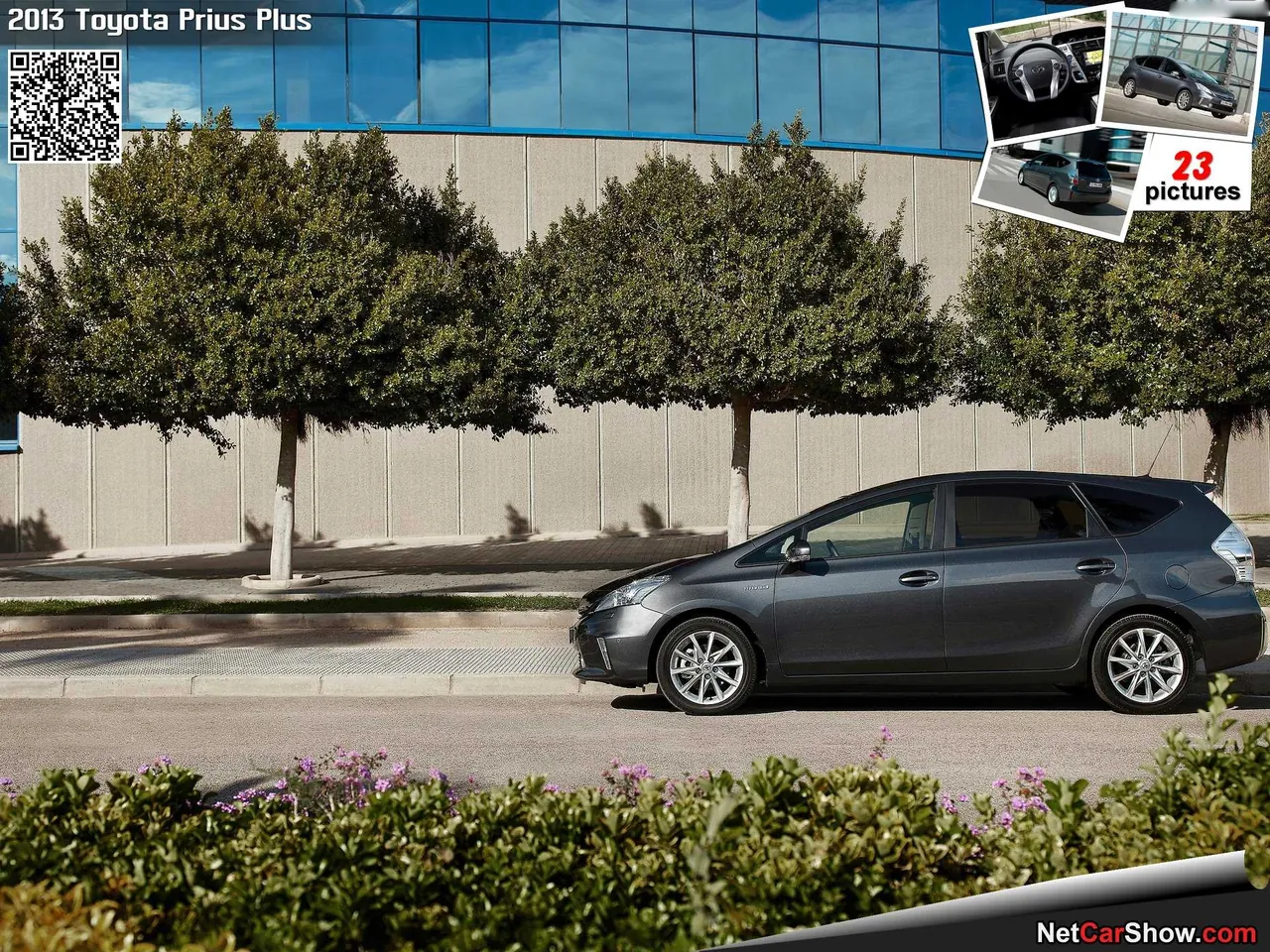 Toyota Prius Plus (2013) - Side Profile