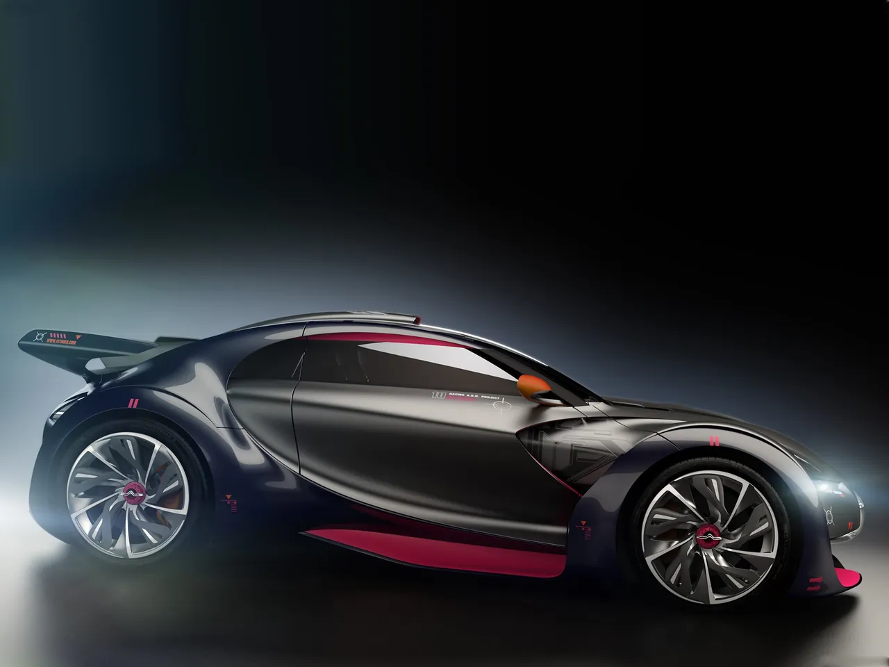 Citroen Survolt Concept (2010) – boční profil
