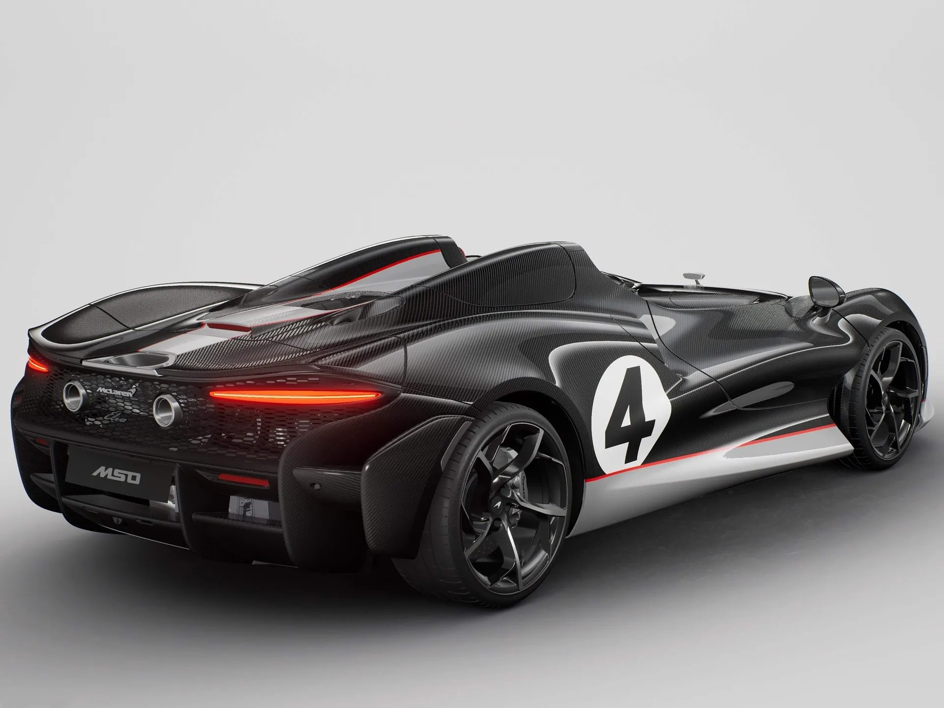 McLaren Elva M1A Theme by MSO (2021) - Rear Three-Quarter