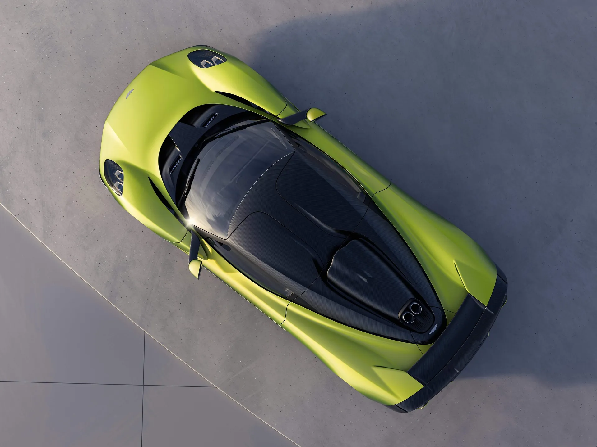 Aston Martin Valhalla (2026) - Top view