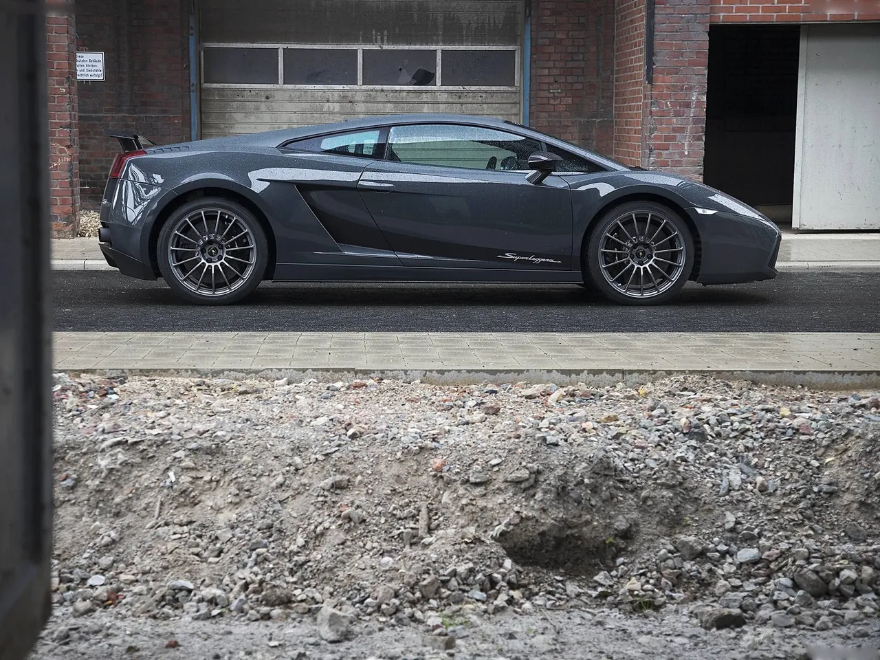 Edo Lamborghini Gallardo Superleggera (2008) – boční profil