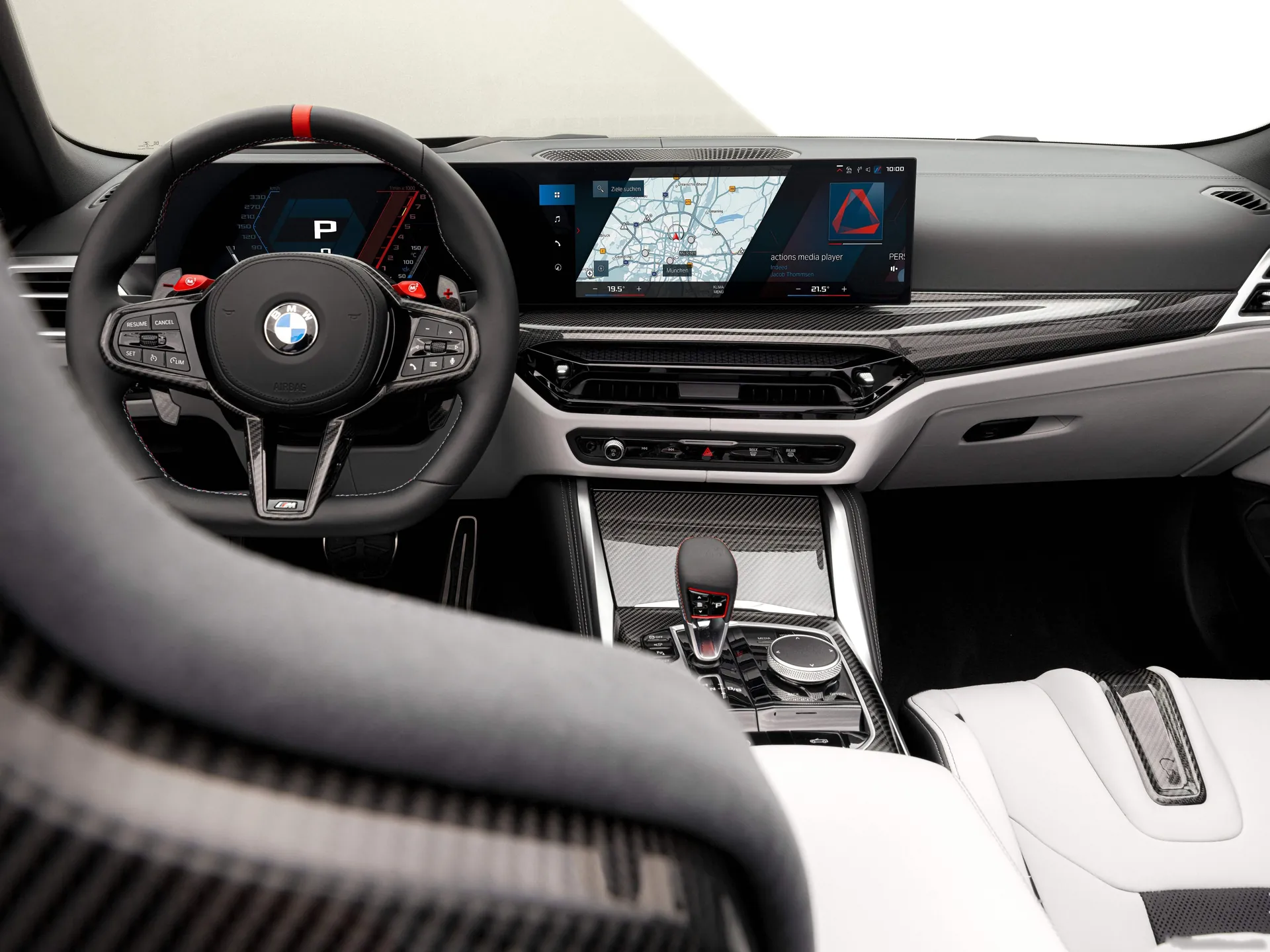 BMW M4 Convertible (2025) – interiér
