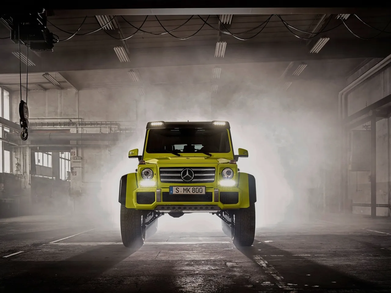 Mercedes-Benz G500 4x4-2 Concept (2015) - Front