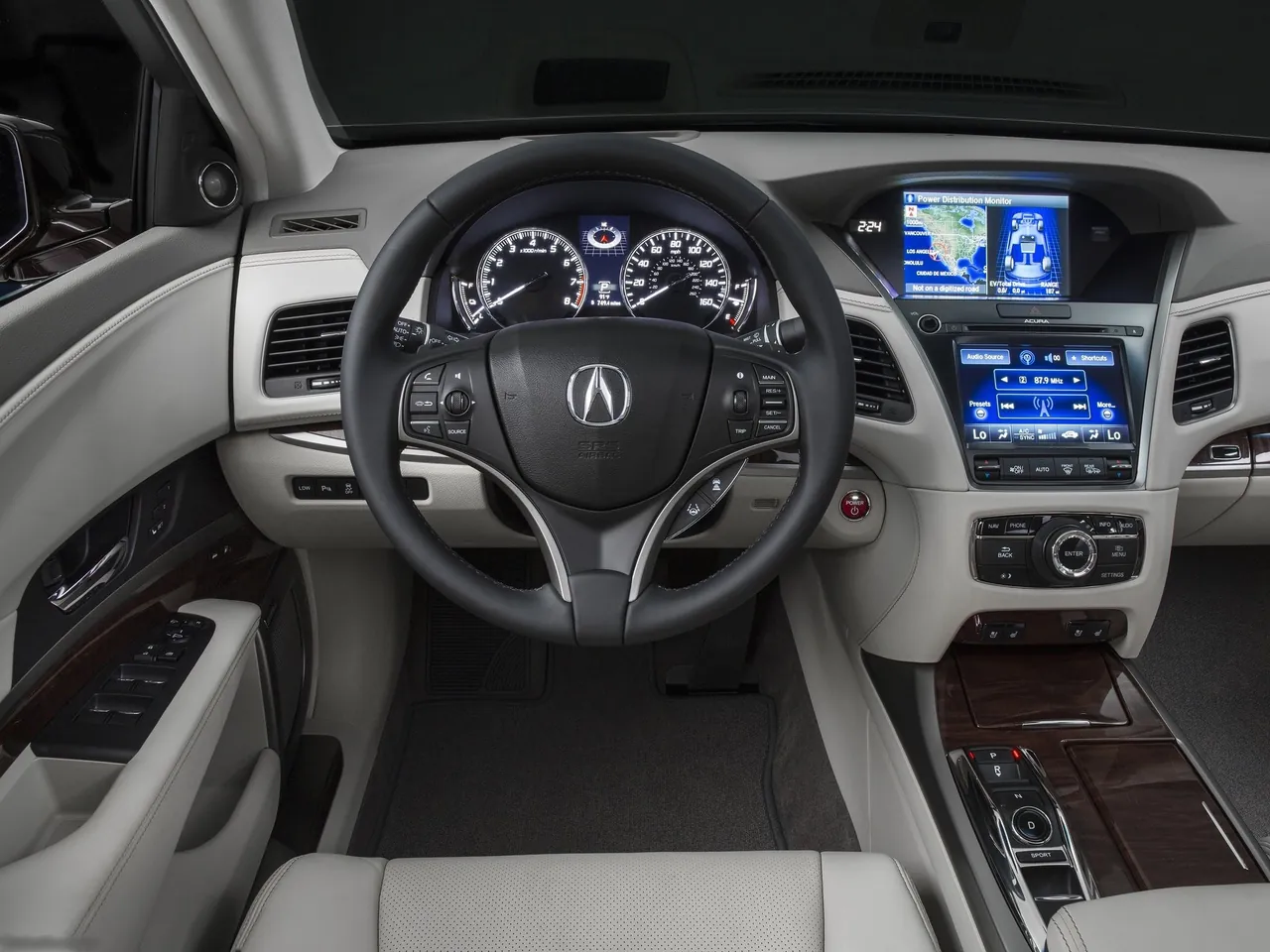 Acura RLX Sport Hybrid (2014) – interiér