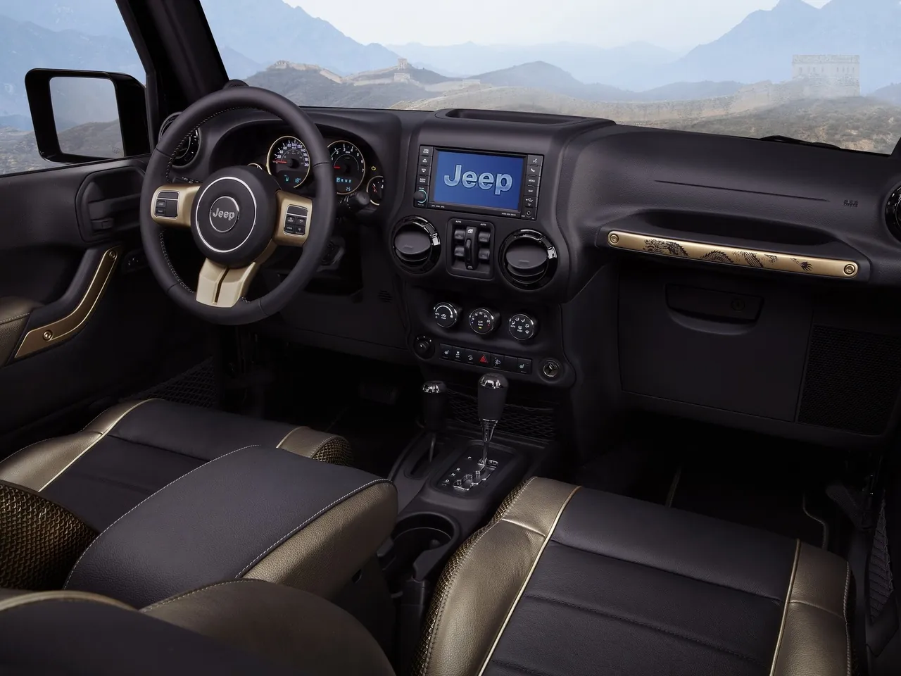 Jeep Wrangler Dragon Concept (2012) – interiér