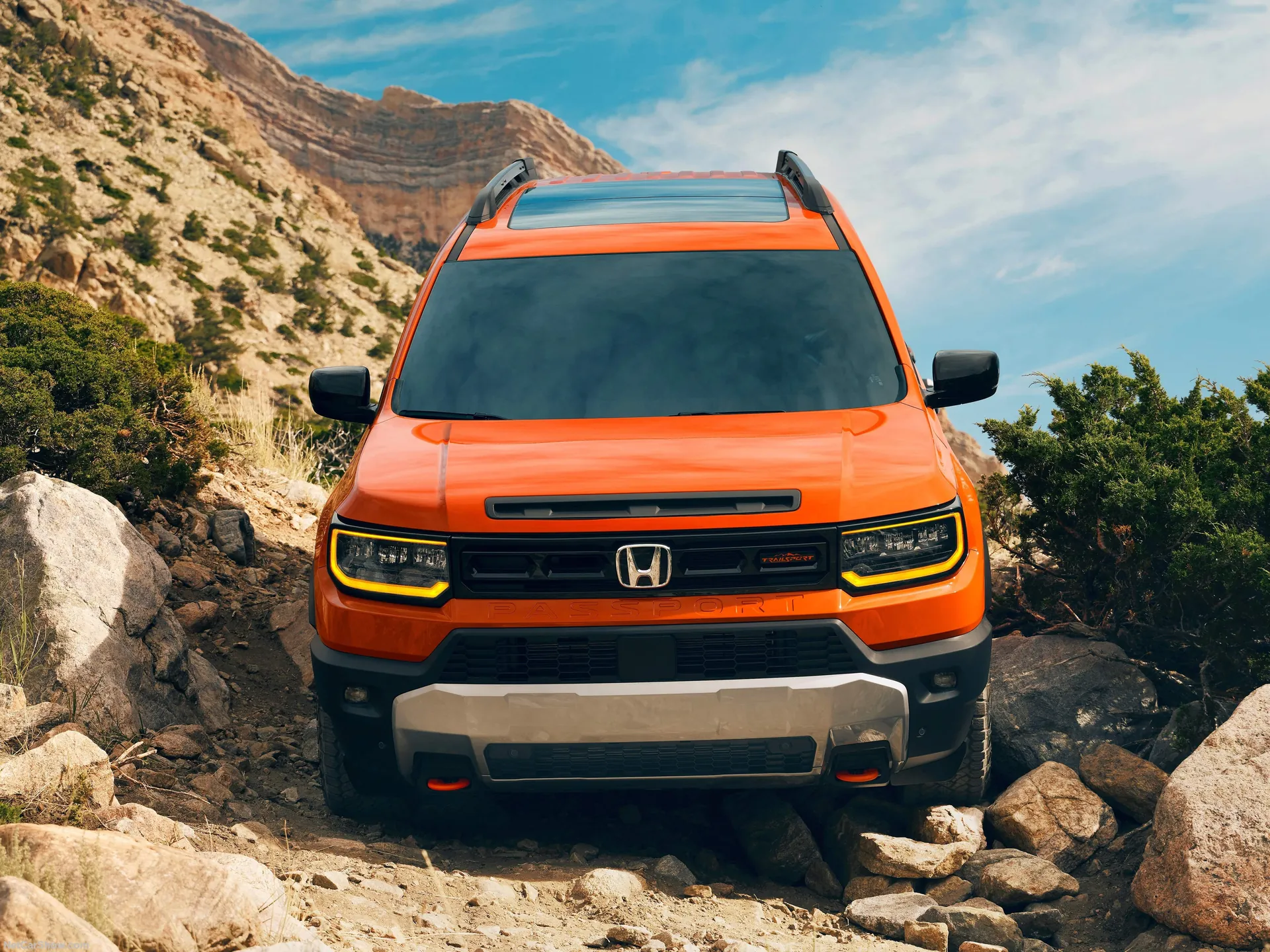 Honda Passport TrailSport (2026) – zepředu
