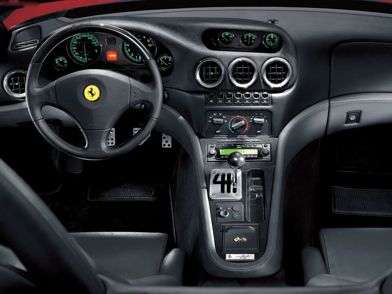 Ferrari 550 Barchetta Pininfarina (2001) – interiér
