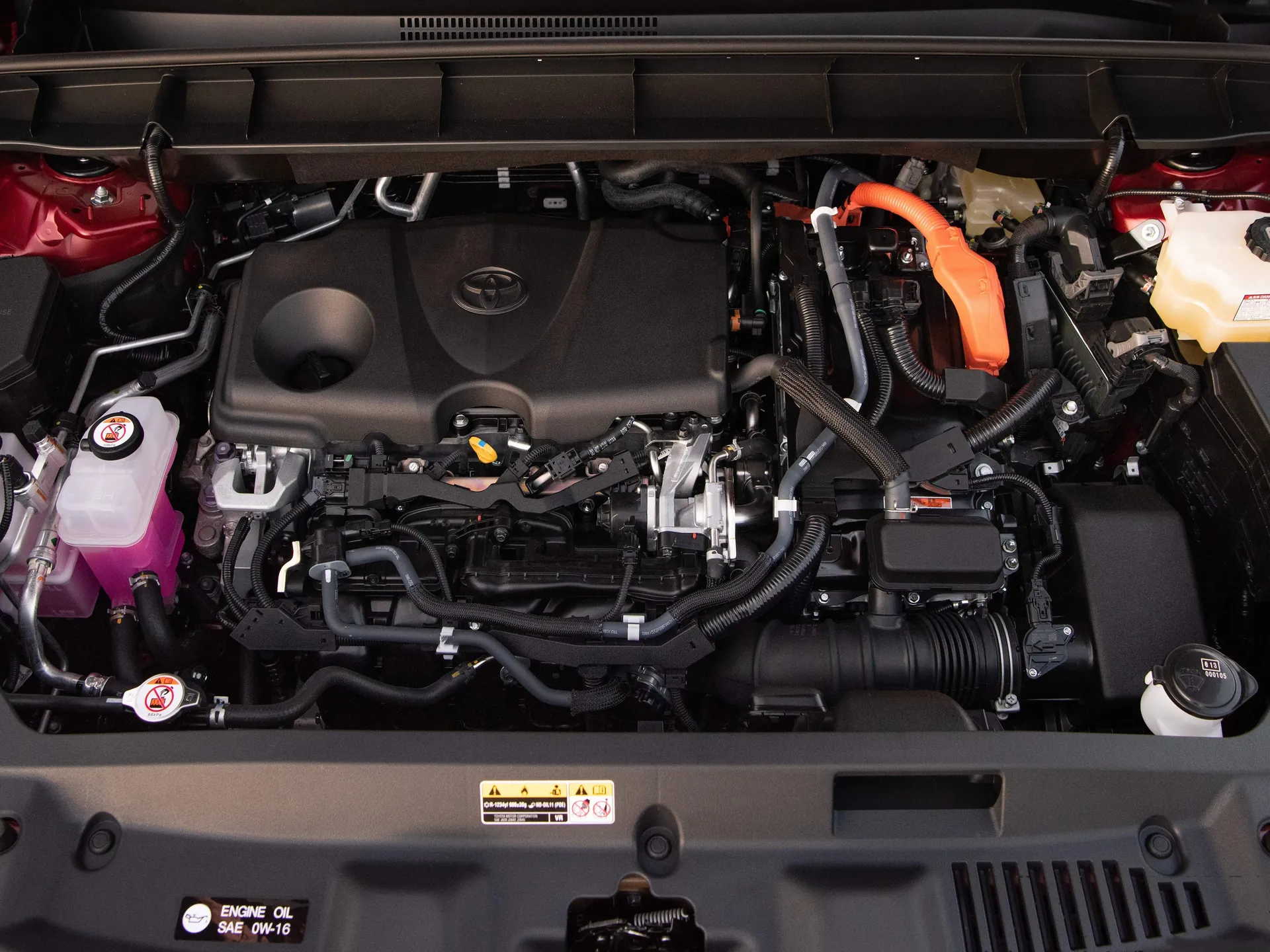 Toyota Highlander (2020) – motorový prostor
