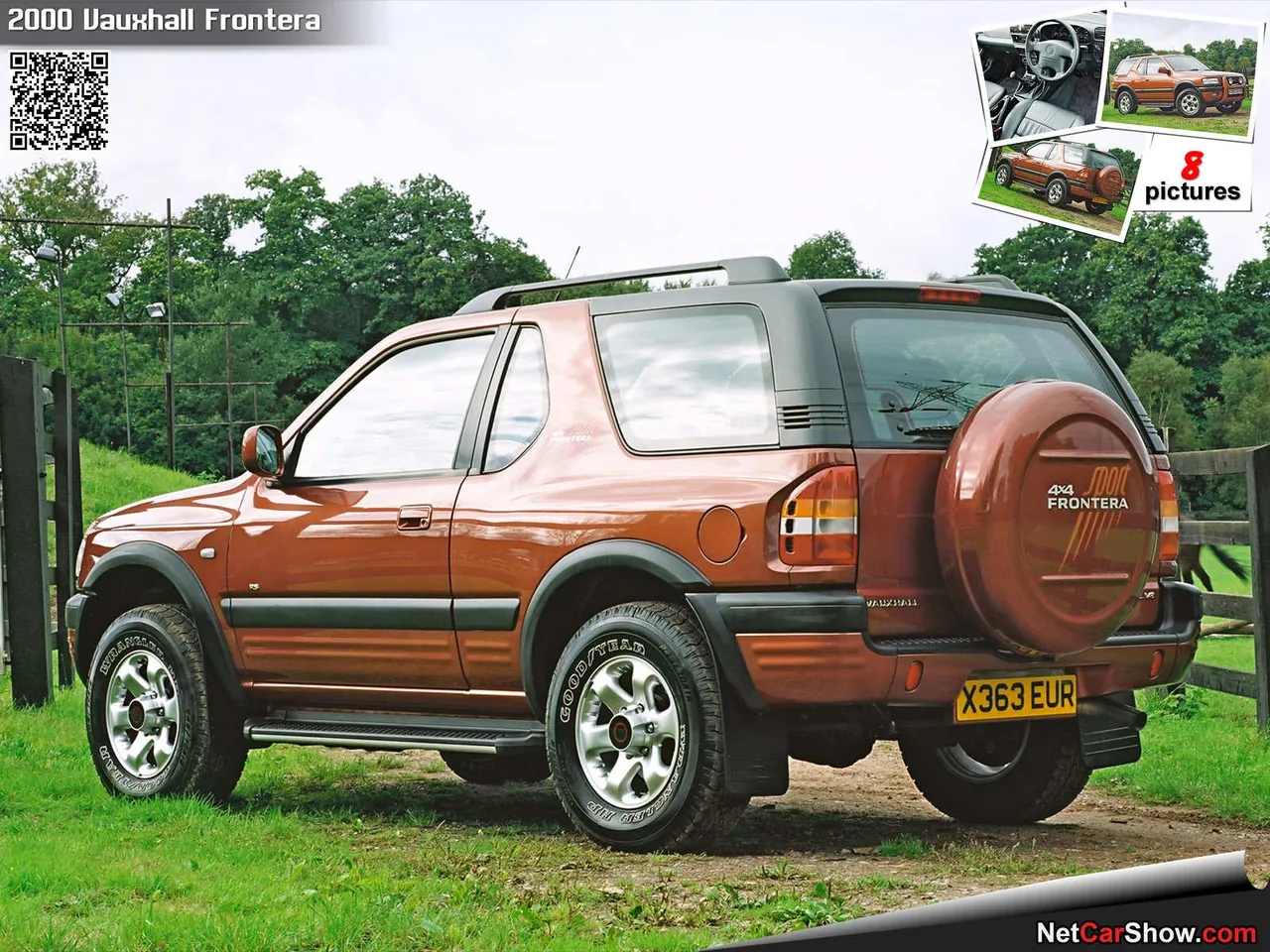 Vauxhall Frontera (2000) - Rear Three-Quarter