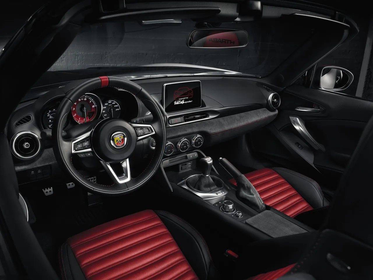 Fiat 124 Spider Abarth (2017) – interiér